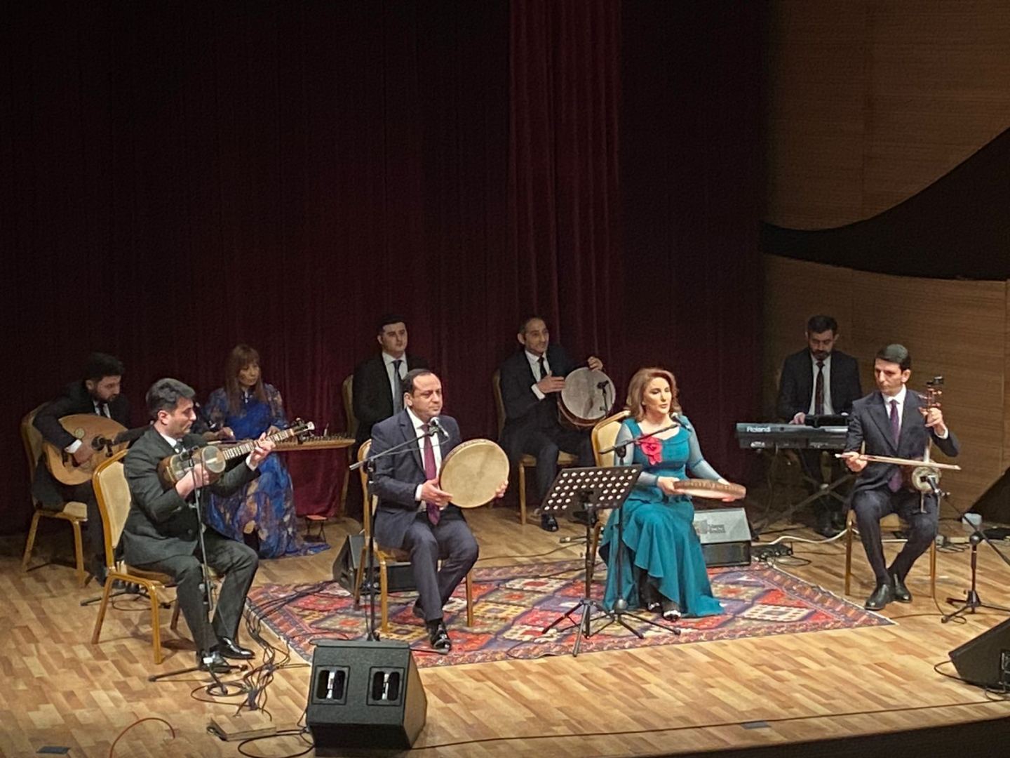 Юбилей Арифа Бабаева отметили на сцене Международного центра мугама (ФОТО)