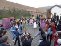 Коллектив Кукольного театра выступил со спектаклем в селе Талыш (ФОТО)