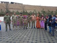 Коллектив Кукольного театра выступил со спектаклем в селе Талыш (ФОТО)