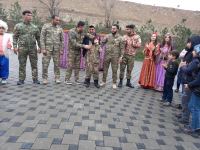 Коллектив Кукольного театра выступил со спектаклем в селе Талыш (ФОТО)