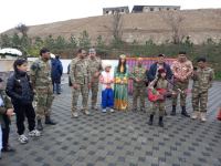 Коллектив Кукольного театра выступил со спектаклем в селе Талыш (ФОТО)