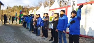 Мирная акция протеста на Лачинской дороге продолжается уже 102-й день (ФОТО)