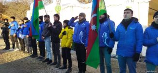 Мирная акция протеста на Лачинской дороге продолжается уже 102-й день (ФОТО)