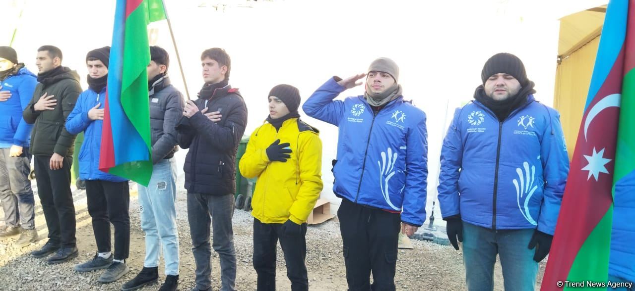 Мирная акция протеста на Лачинской дороге продолжается уже 102-й день (ФОТО)