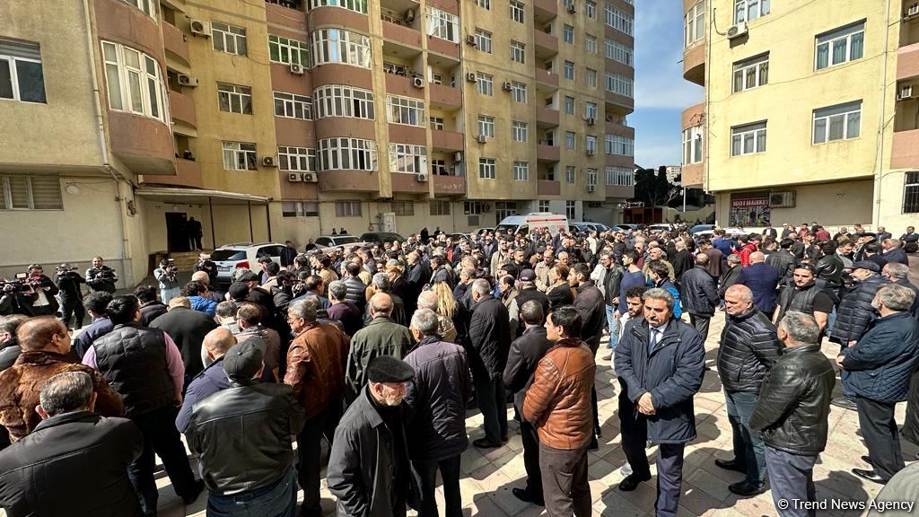 Огтая Алиева проводили в последний путь (ФОТО)
