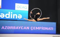 В Баку стартовал заключительный день 28-го чемпионата Азербайджана по художественной гимнастике (ФОТО)