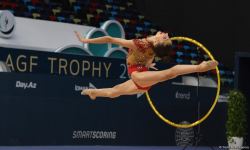 В Баку стартовал заключительный день 28-го чемпионата Азербайджана по художественной гимнастике (ФОТО)