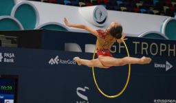 В Баку стартовал заключительный день 28-го чемпионата Азербайджана по художественной гимнастике (ФОТО)