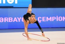 В Баку стартовал заключительный день 28-го чемпионата Азербайджана по художественной гимнастике (ФОТО)