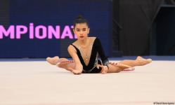 В Баку стартовал заключительный день 28-го чемпионата Азербайджана по художественной гимнастике (ФОТО)