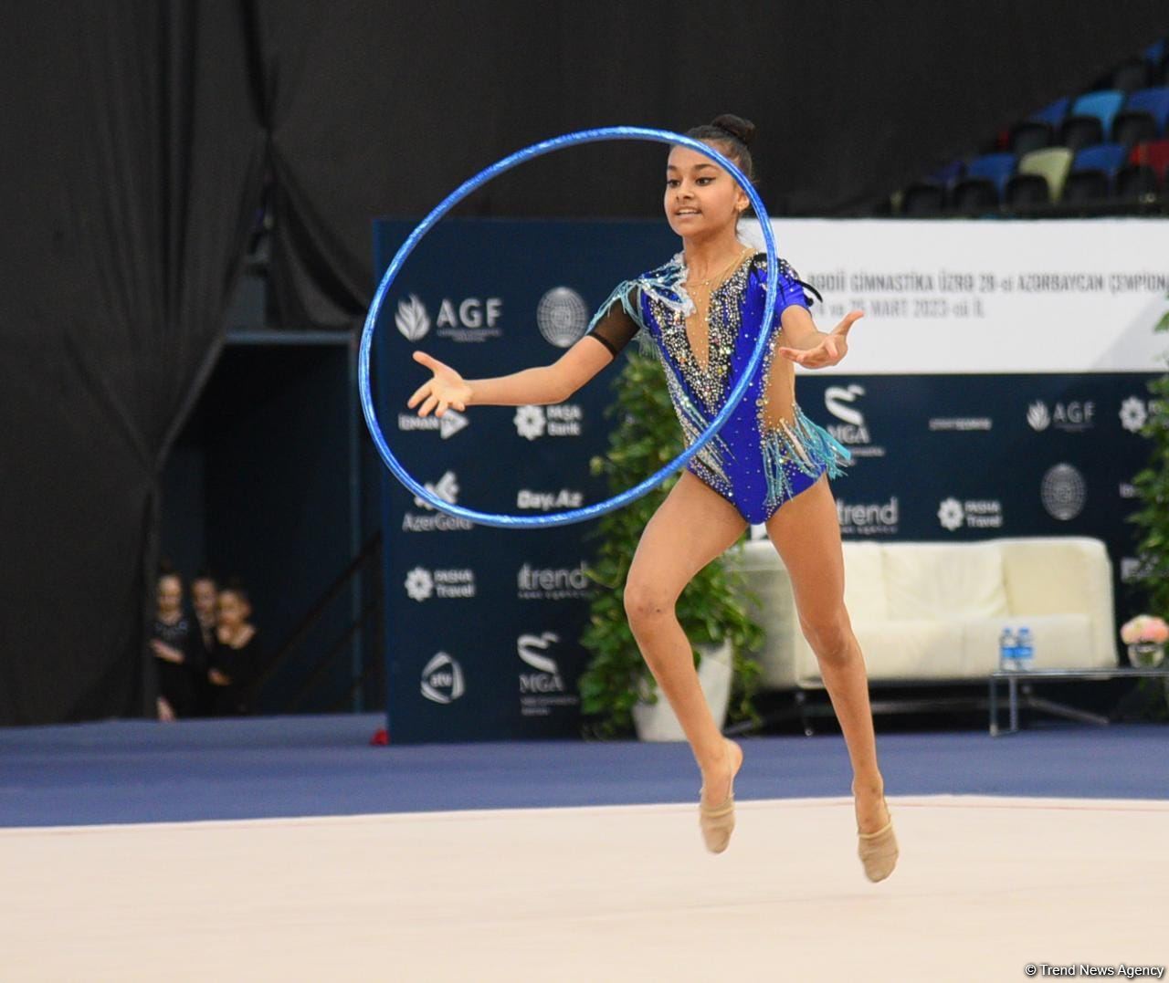 В Баку стартовал заключительный день 28-го чемпионата Азербайджана по художественной гимнастике (ФОТО)