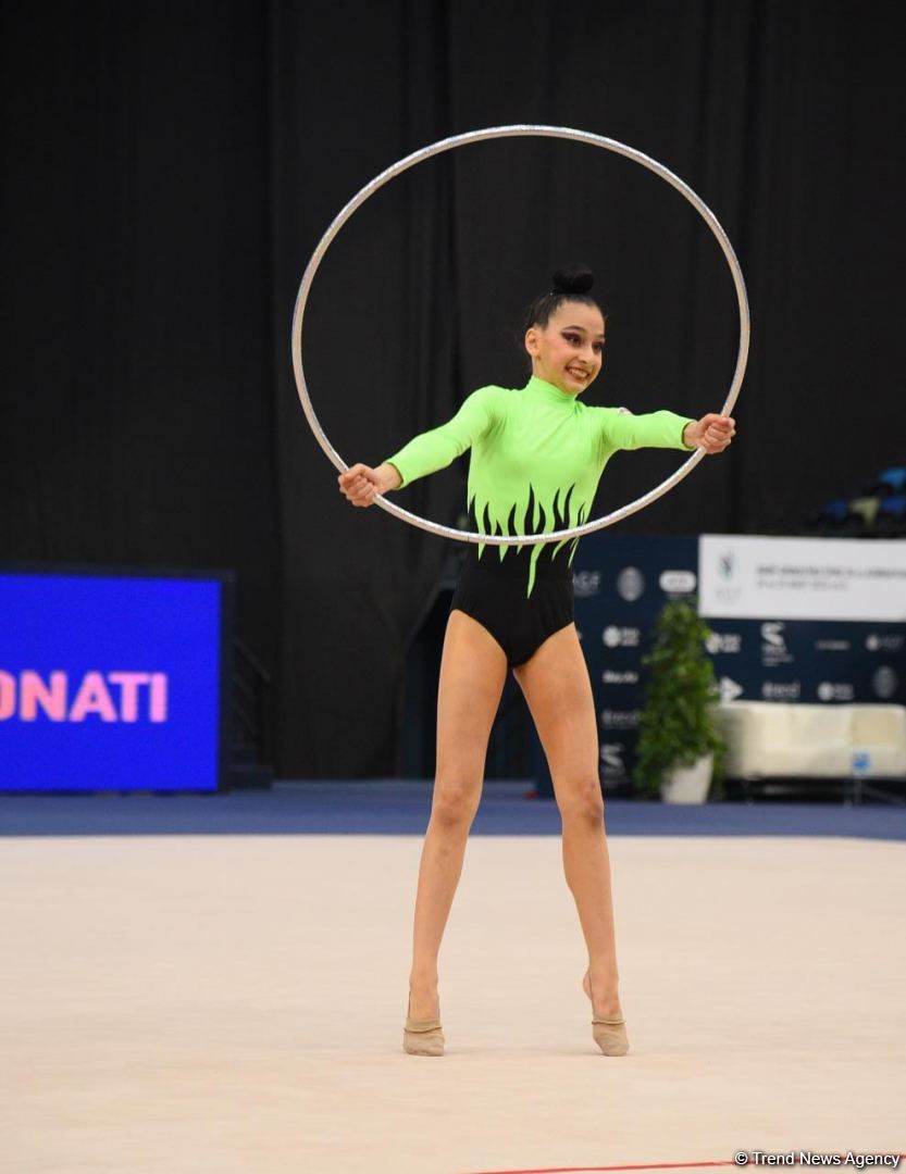 В Баку стартовал заключительный день 28-го чемпионата Азербайджана по художественной гимнастике (ФОТО)