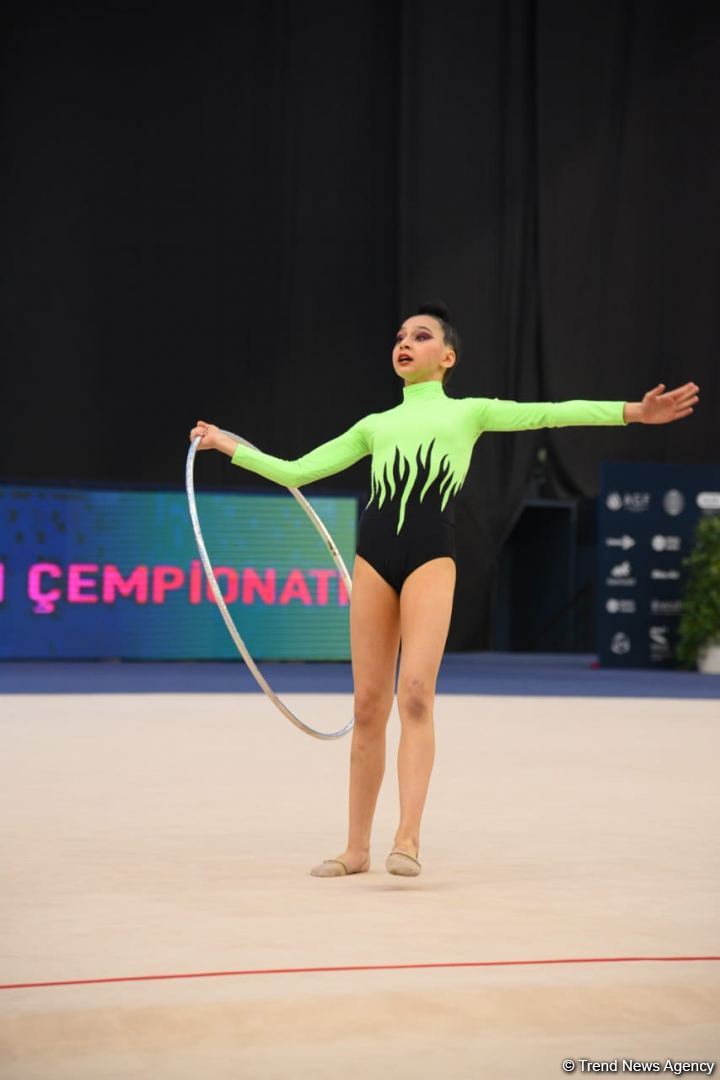 В Баку стартовал заключительный день 28-го чемпионата Азербайджана по художественной гимнастике (ФОТО)