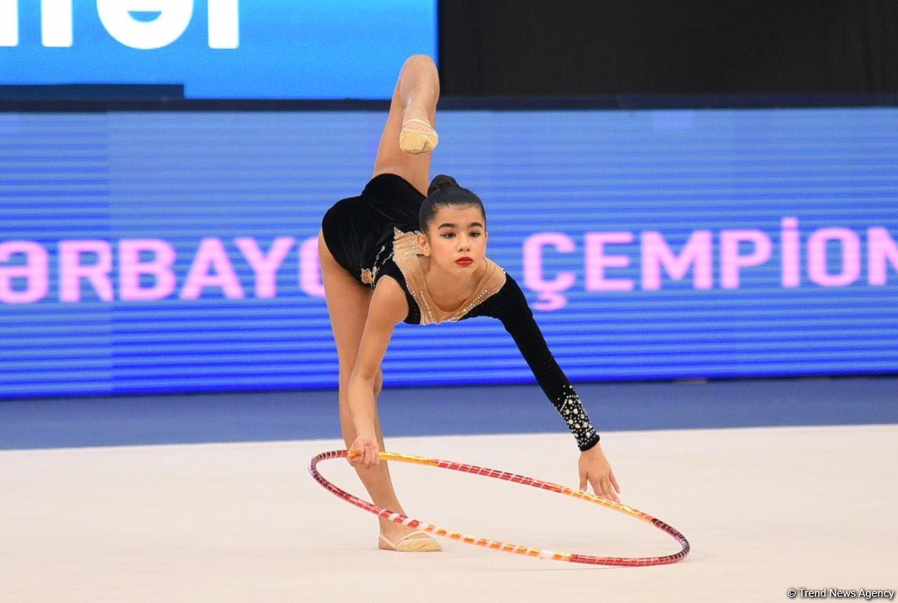 В Баку стартовал заключительный день 28-го чемпионата Азербайджана по художественной гимнастике (ФОТО)