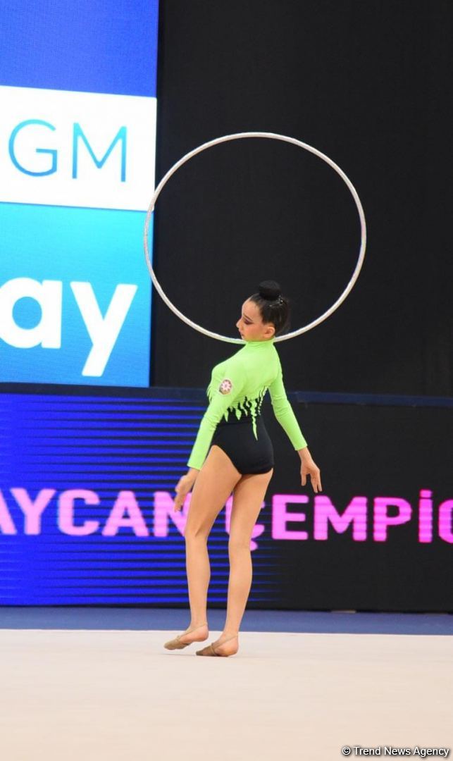 В Баку стартовал заключительный день 28-го чемпионата Азербайджана по художественной гимнастике (ФОТО)