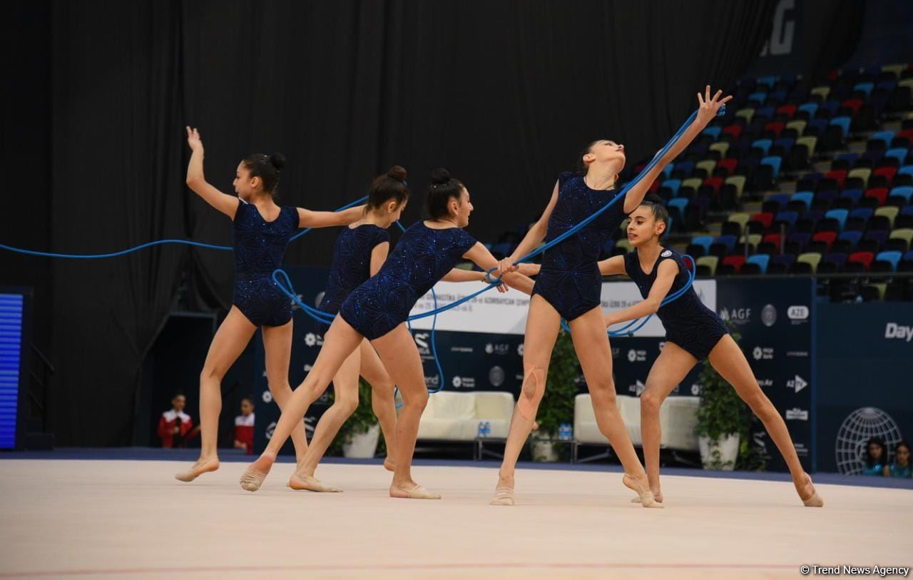В Баку стартовал заключительный день 28-го чемпионата Азербайджана по художественной гимнастике (ФОТО)