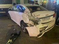 В Баку произошла цепная авария (ФОТО)