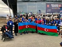 Представители Азербайджана впервые приняли участие в чемпионате абилимпийцев во Франции (ФОТО)