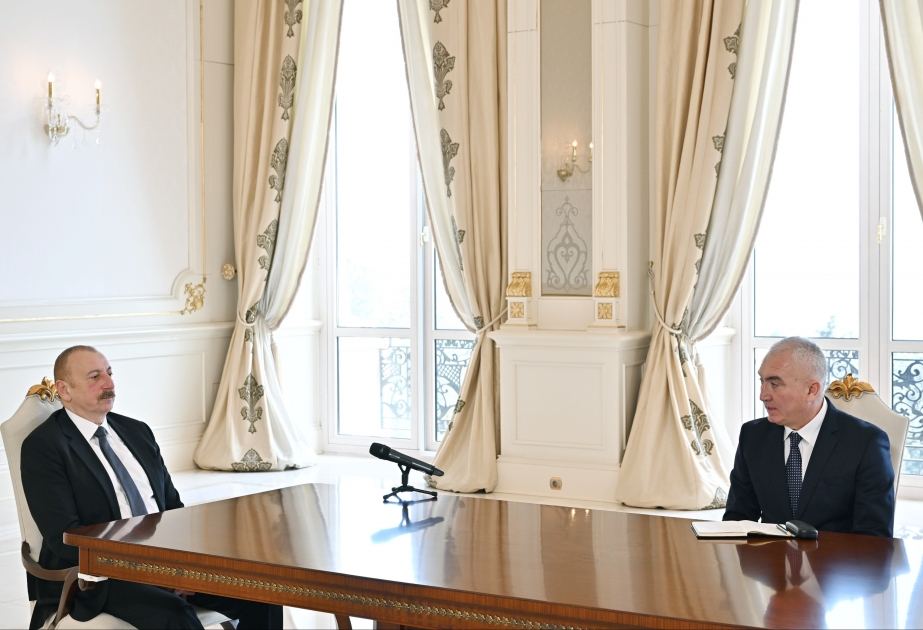 Президент Ильхам Алиев принял новоназначенного специального представителя в Лачинском районе (ВИДЕО)