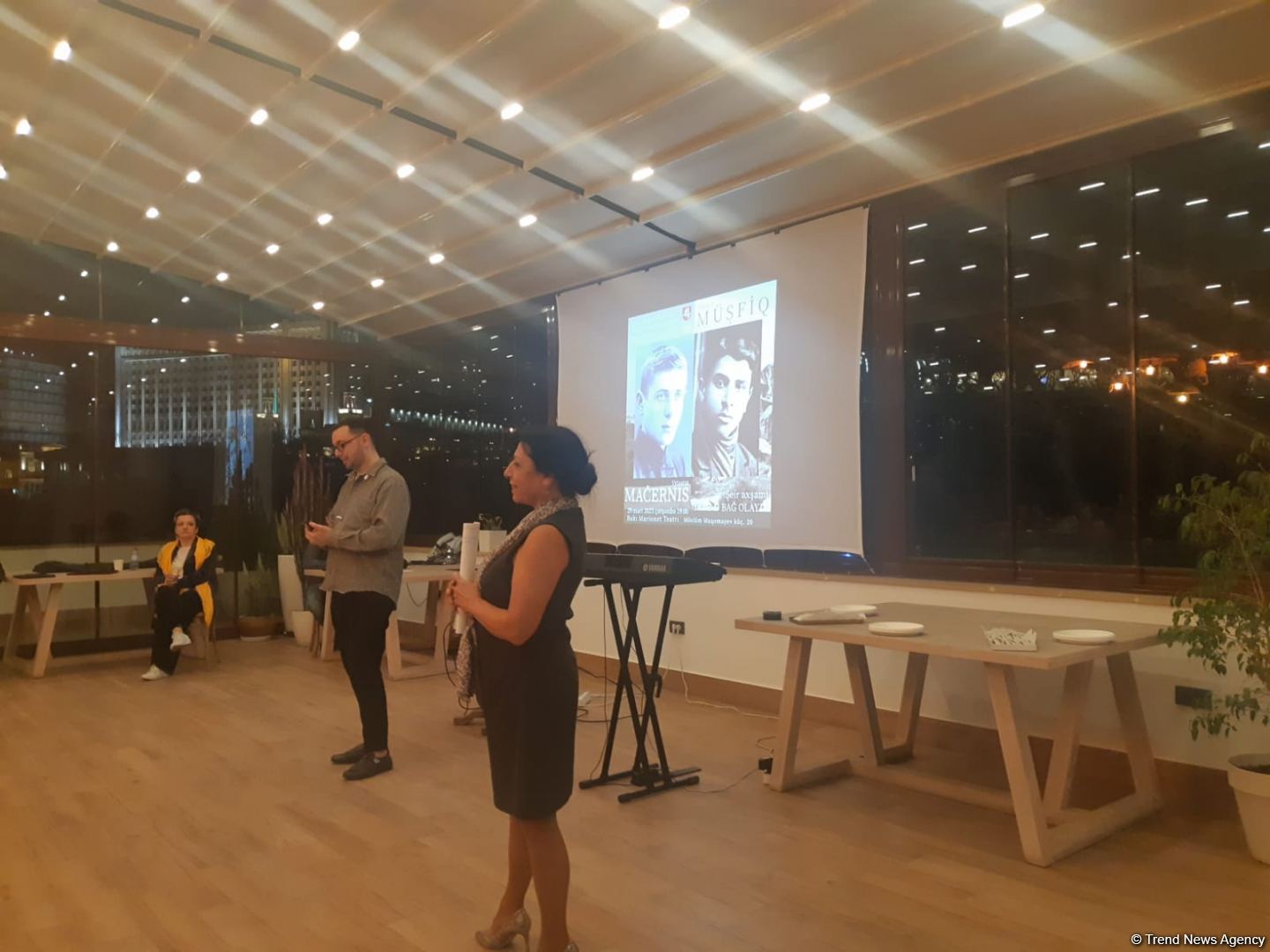 Вечер поэзии в Баку – судьбы и творчество Микаила Мушфига и Витаутаса Мачерниса (ФОТО)