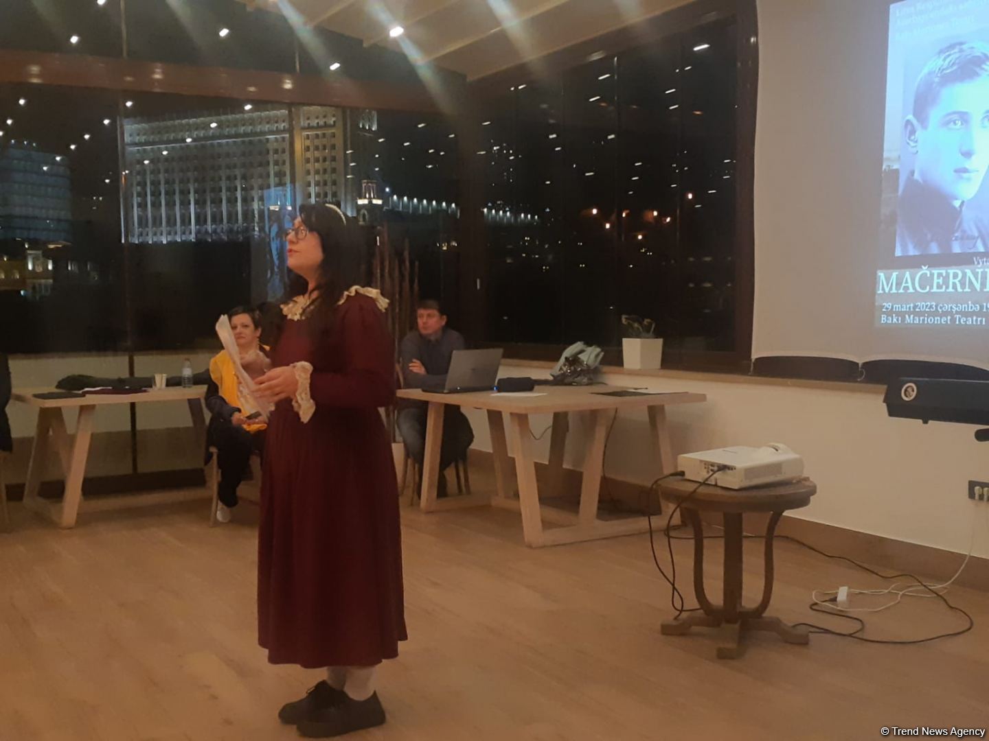 Вечер поэзии в Баку – судьбы и творчество Микаила Мушфига и Витаутаса Мачерниса (ФОТО)