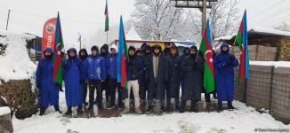 Акция протеста на дороге Лачин-Ханкенди продолжается 111-й день (ФОТО)