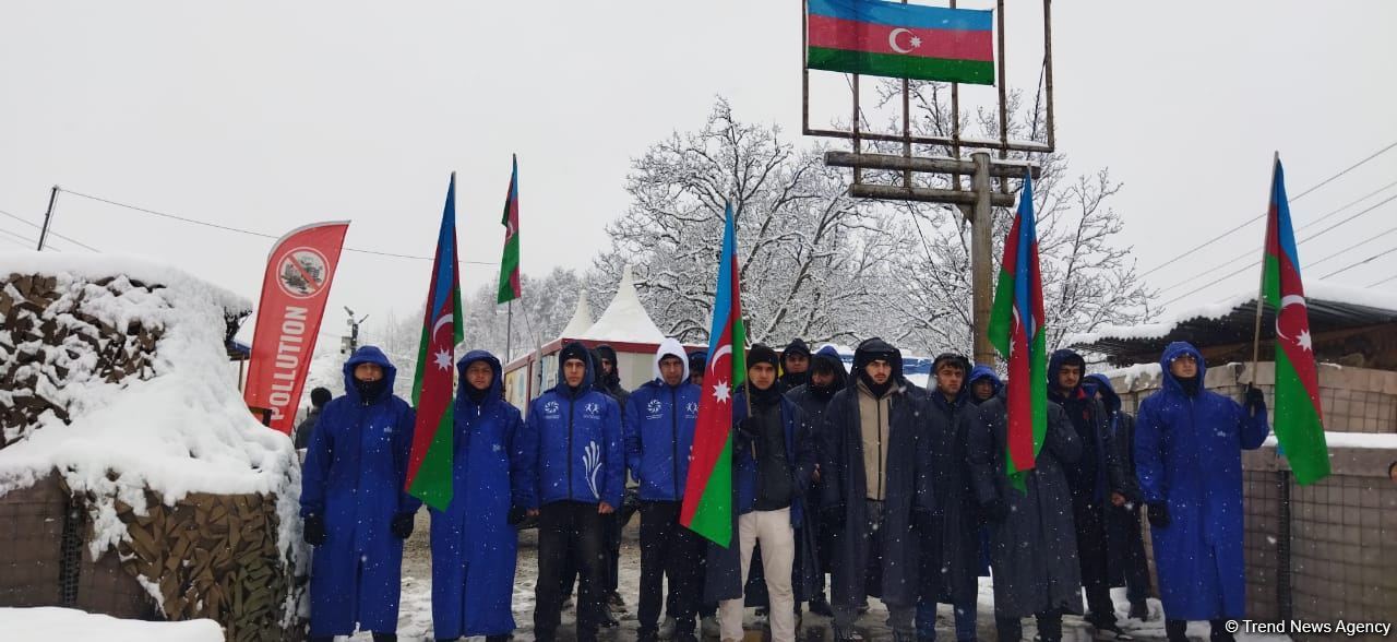 Акция протеста на дороге Лачин-Ханкенди продолжается 111-й день (ФОТО)