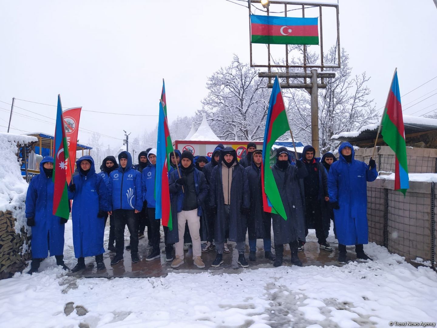 Акция протеста на дороге Лачин-Ханкенди продолжается 111-й день (ФОТО)