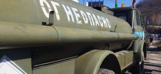 По Лачинской дороге беспрепятственно проехали три автомобиля РМК (ФОТО)