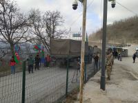 По Лачинской дороге беспрепятственно проехала автоколонна миротворцев (ФОТО)