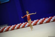 В Баку проходит заключительный день II Открытого первенства клуба "Оджаг Спорт" по художественной гимнастике (ФОТО)