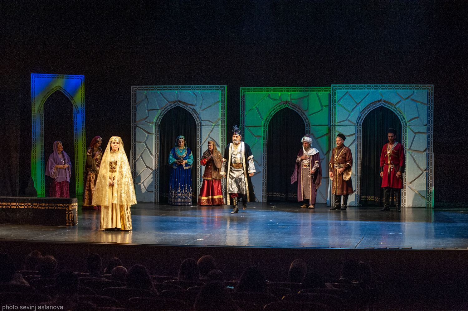 Юбилей Кязыма Абдуллаева в  образе могущественного правителя Карабахского ханства (ФОТО)