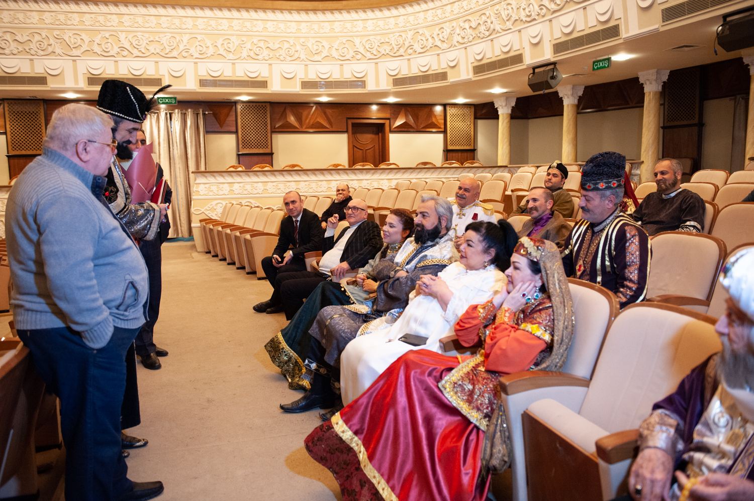 Юбилей Кязыма Абдуллаева в  образе могущественного правителя Карабахского ханства (ФОТО)