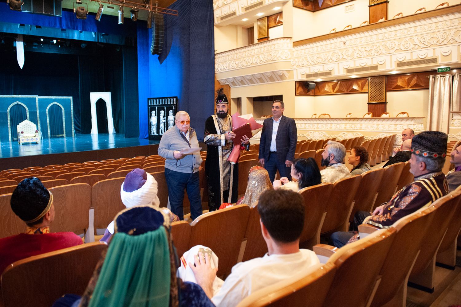 Юбилей Кязыма Абдуллаева в  образе могущественного правителя Карабахского ханства (ФОТО)