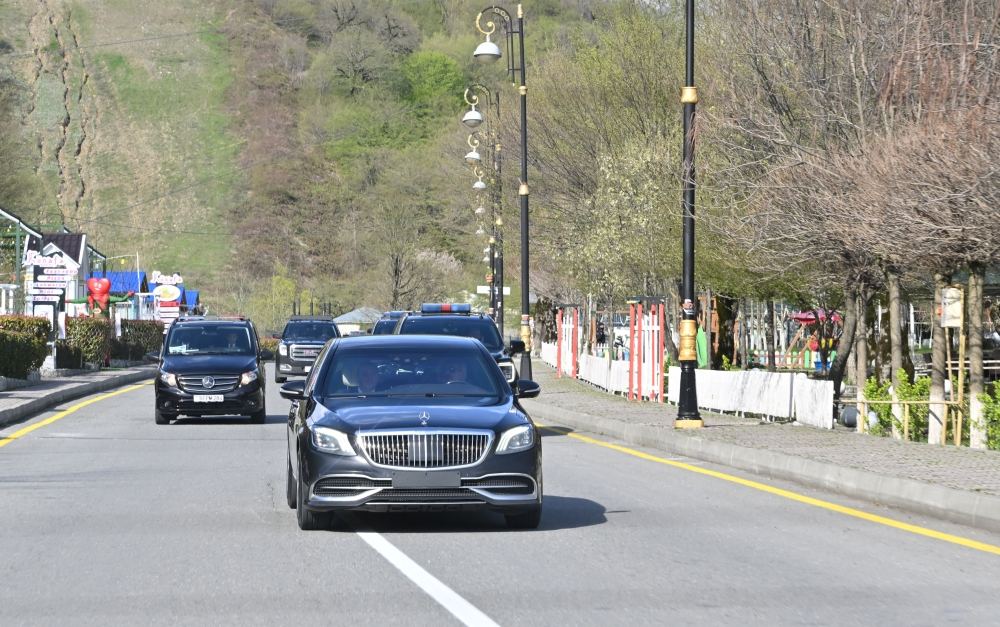 Премьер-министр Грузии Ираклий Гарибашвили ознакомился с городом Габала (ФОТО/ВИДЕО)