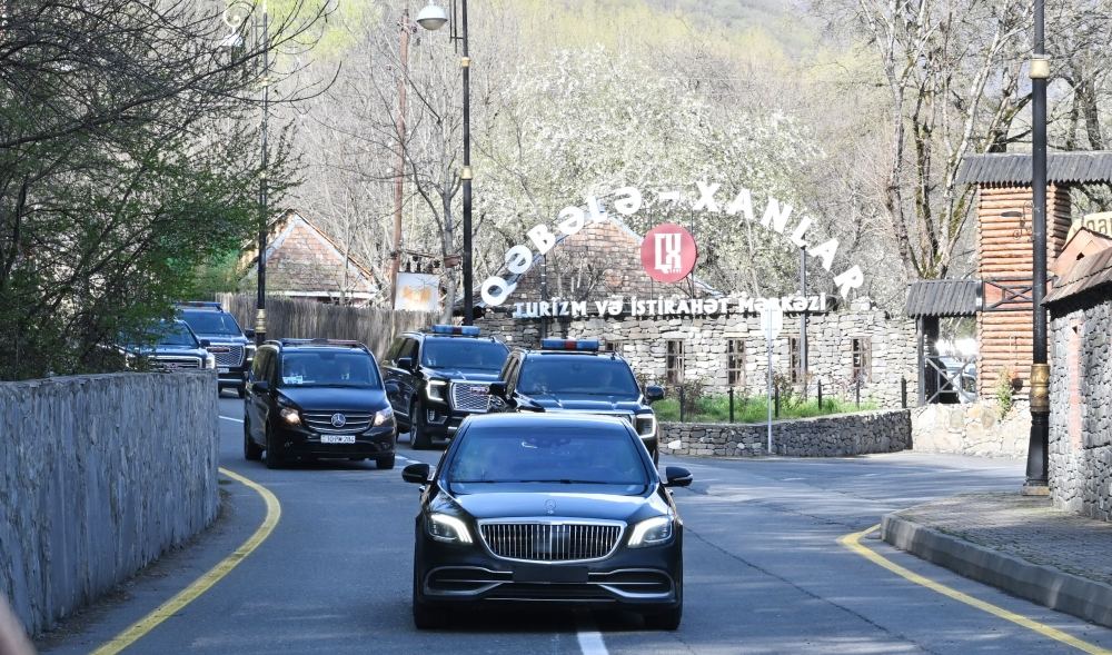 Премьер-министр Грузии Ираклий Гарибашвили ознакомился с городом Габала (ФОТО/ВИДЕО)