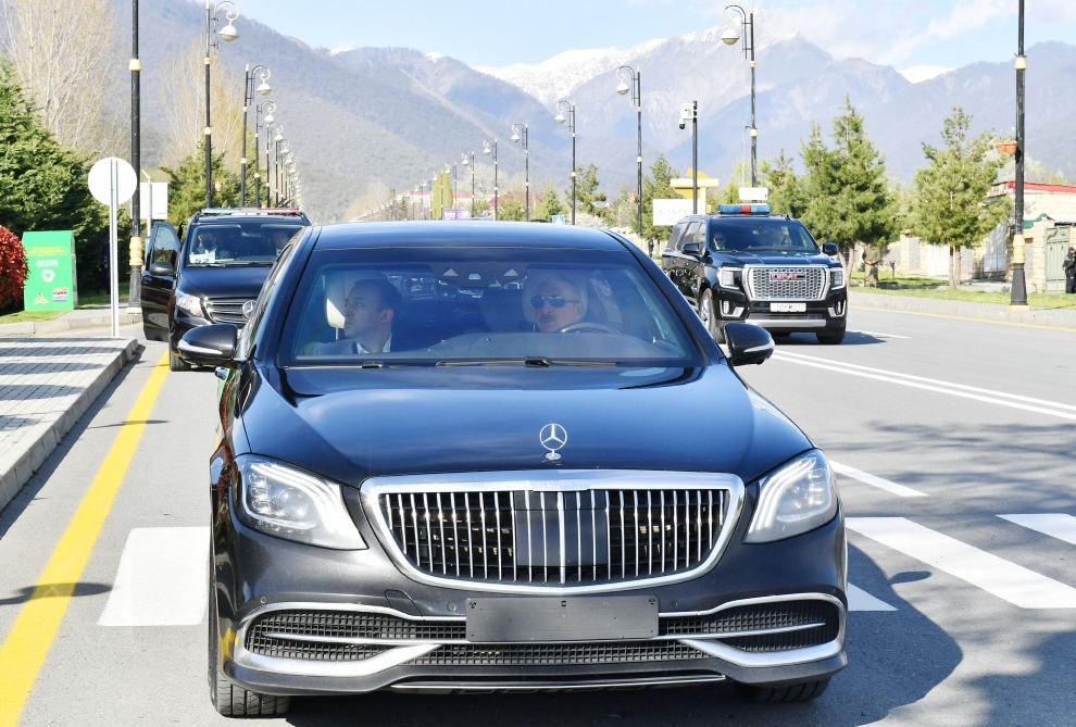 Премьер-министр Грузии Ираклий Гарибашвили ознакомился с городом Габала (ФОТО/ВИДЕО)