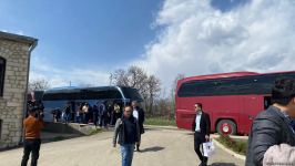 Делегация ТЮРКСОЙ по делам ЮНЕСКО прибыла в город Шуша (ФОТО)