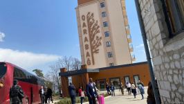 Делегация ТЮРКСОЙ по делам ЮНЕСКО прибыла в город Шуша (ФОТО)