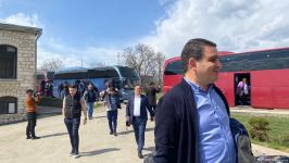 Делегация ТЮРКСОЙ по делам ЮНЕСКО прибыла в город Шуша (ФОТО)