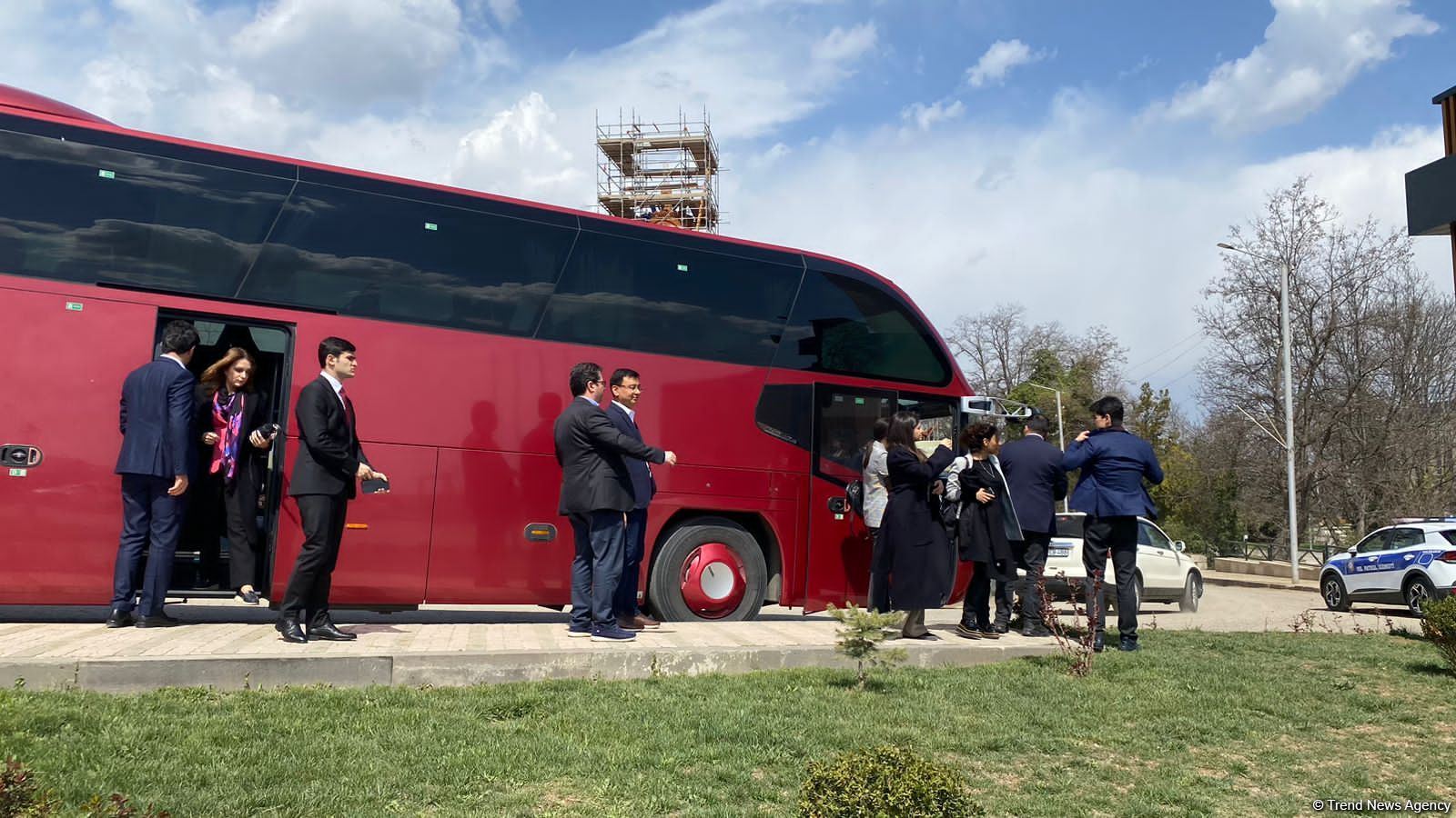 Делегация ТЮРКСОЙ по делам ЮНЕСКО прибыла в город Шуша (ФОТО)