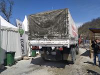 По Лачинской дороге беспрепятственно проехала автоколонна миротворцев (ФОТО)