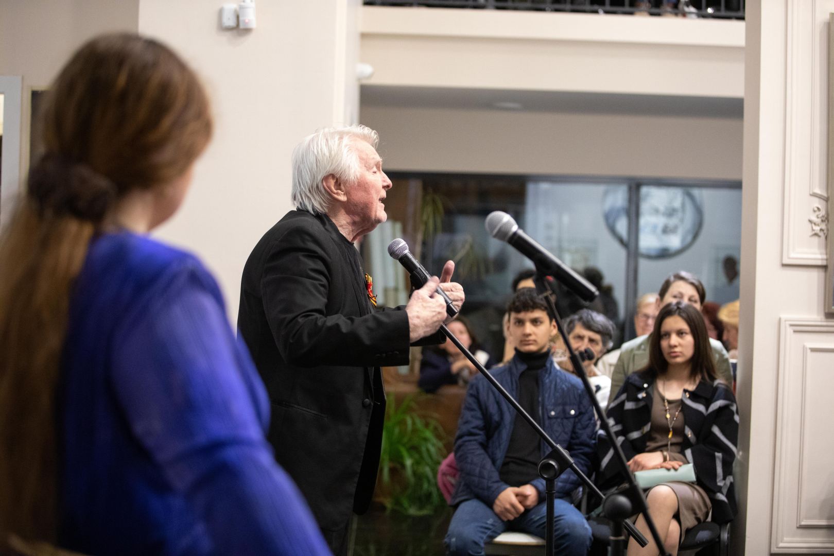 В Баку прошла встреча с народным артистом России Юрием Назаровым (ФОТО)