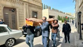 В Баку проходит церемония прощания с народной артисткой Азербайджана Ираной Тагизаде (ФОТО)