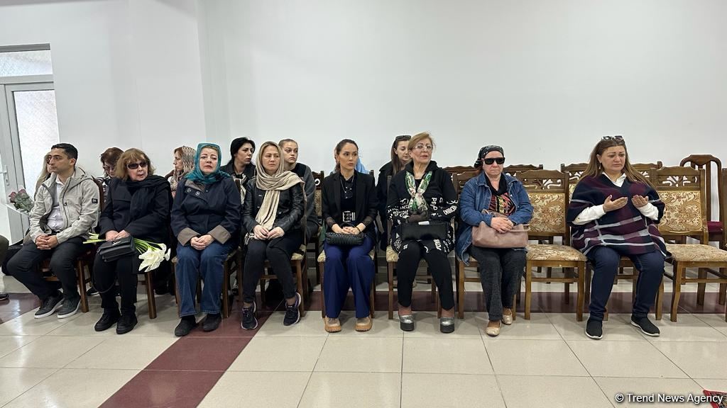 В Баку проходит церемония прощания с народной артисткой Азербайджана Ираной Тагизаде (ФОТО)