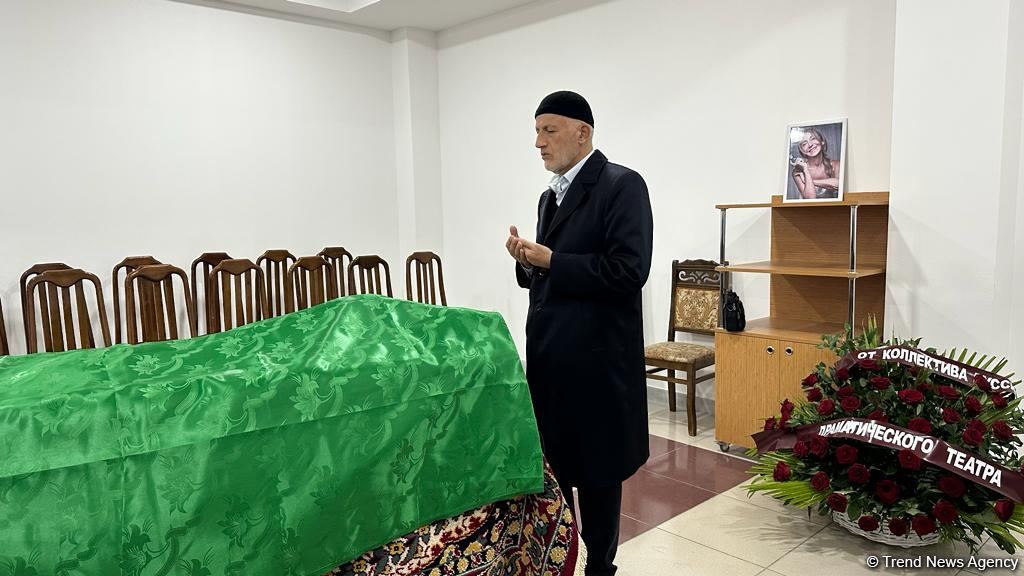 В Баку проходит церемония прощания с народной артисткой Азербайджана Ираной Тагизаде (ФОТО)