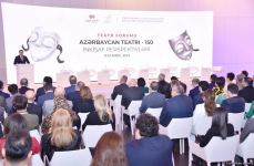 В Центре Гейдара Алиева открылся Театральный форум "Азербайджанский театр - 150: перспективы развития" (ФОТО)