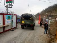 По Лачинской дороге беспрепятственно проехали 9 автомобилей РМК (ФОТО)