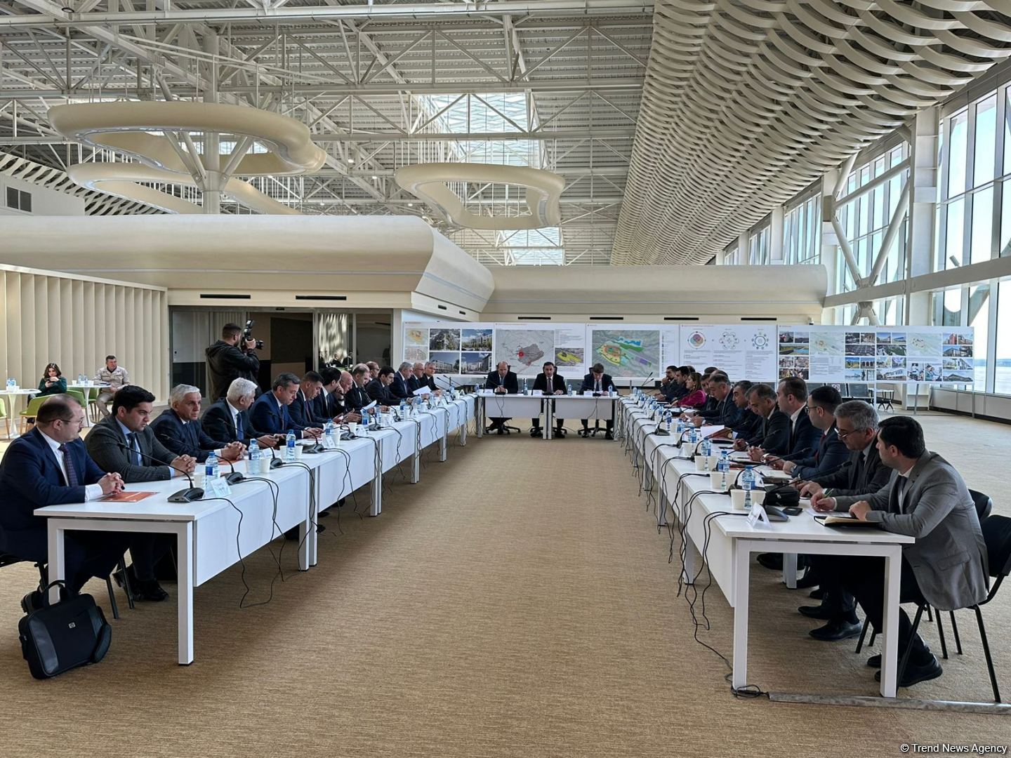 В Физули состоялось очередное заседание Рабочей группы по вопросам градостроительства (ФОТО)