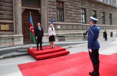 В Сараево состоялась церемония официальной встречи Президента Азербайджана Ильхама Алиева (ФОТО/ВИДЕО)